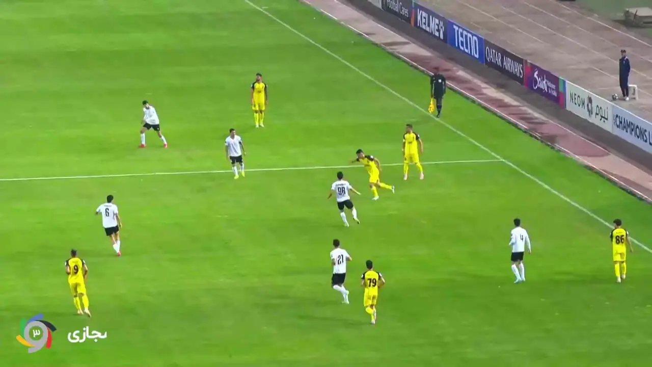 گل اول آخال توسط میرزایف در دقیقه 27 /سپاهان 1 - آخال 1 