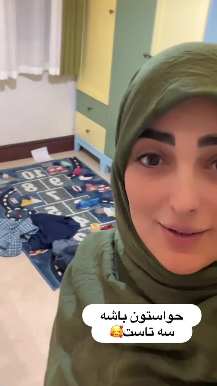 فیلم چیدمان خاص اتاق خواب شیک و فانتزی در خانه ستاره سادات قطبی خانم مجری صدا و سیما/ چقدرم شلوغ و پلوغه 