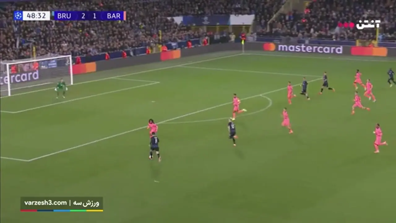 خلاصه بازی کلوب بروژ 3 - بارسلونا 3