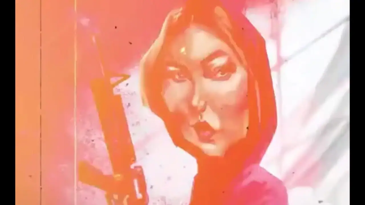 فیلم انیمیشن کاریکاتوری جشن عروسی نرگس محمدی و علی اوجی با ترانه رضا یزدانی و حضور فریبا نادری ...