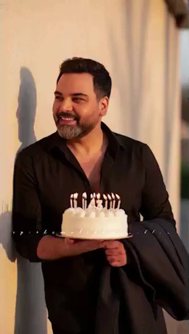 فیلم / نگاهی به جشن تولد باشکوه 43 سالگی احسان علیخانی  / دوست دختر باسلیقه اش کیه ؟! / این خانم بازیگر ..فکر نکنم ...