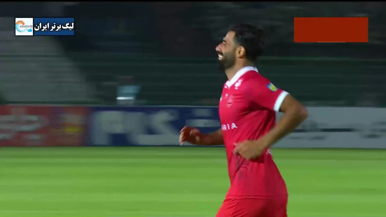  گل دوم پرسپولیس توسط کنعانی‌زادگان در دقیقه 78 / پرسپولیس 2 - استقلال خوزستان 0