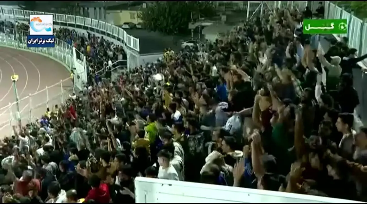 گل دوم خیبر توسط عیسی مرادی در دقیقه 50 / خیبر 2 - تراکتور 1
