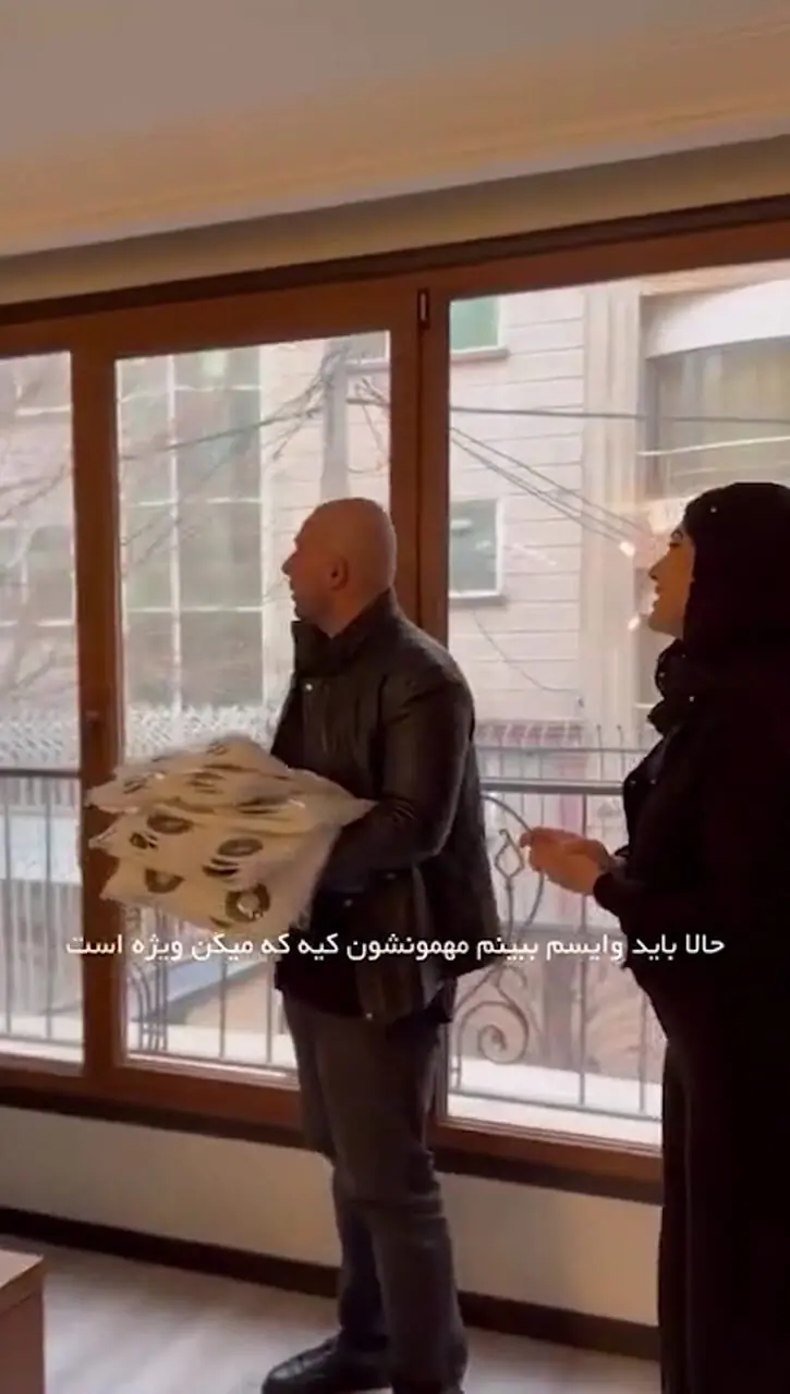 فیلم / چیدمان عروس‌پسند آپارتمان هلیا امامی / از ناهارخوری کلاسیک تا پذیرایی نورگیر ... عروس بشه چه جهازی داره ...