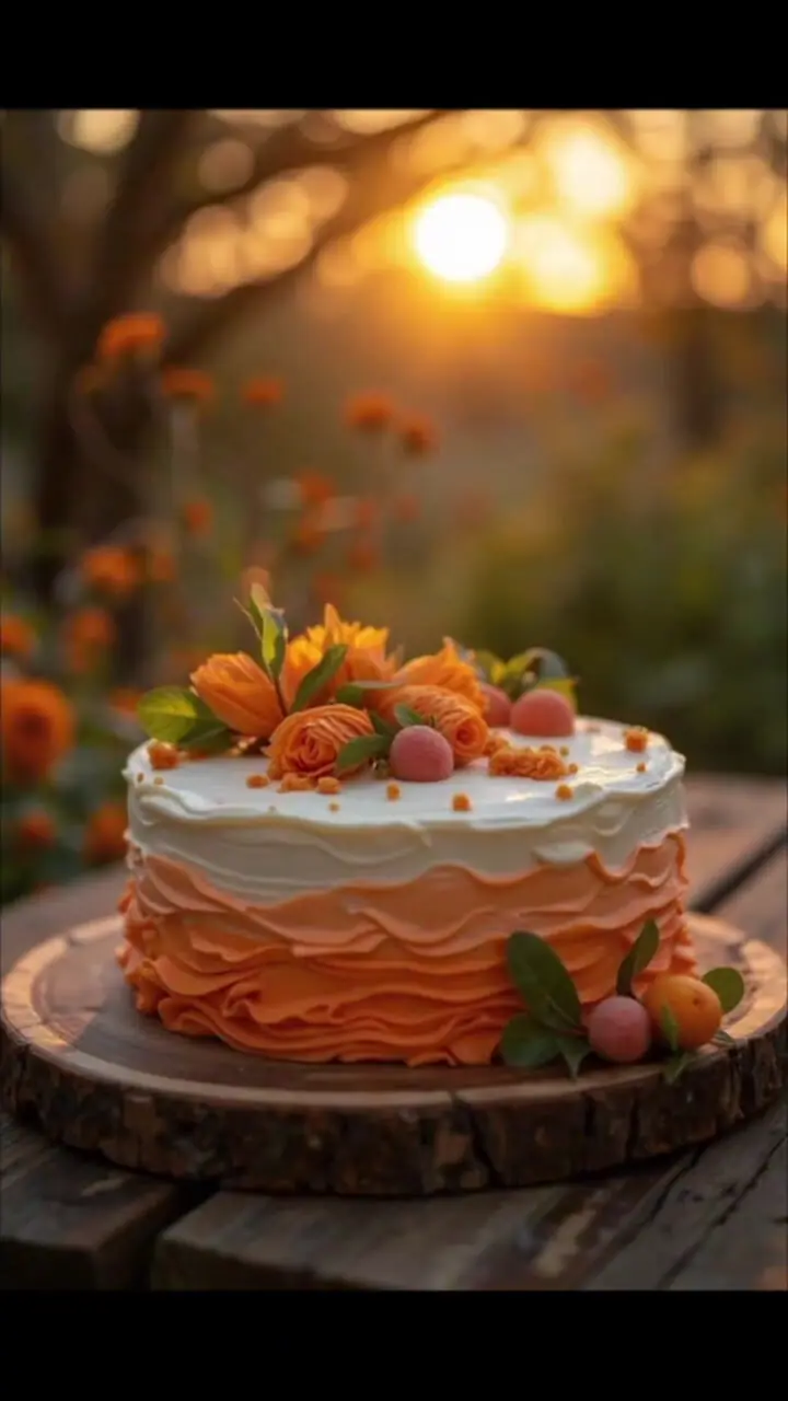 کیک های پاییزی زیبا برای جشن تولد متولدین پاییز