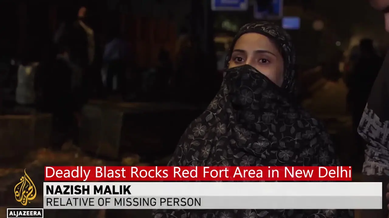 فیلم/ انفجار مرگبار در منطقه قلعه سرخ دهلی/ پلیس تحقیقات ضدتروریستی را آغاز کرد