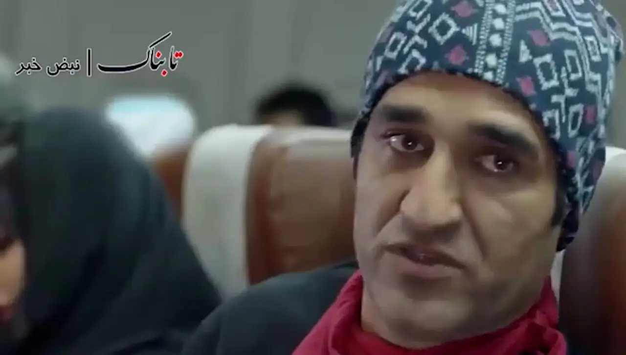 فیلم بغض و احساس پژمان جمشیدی در داخل هواپیما / اینجا حداقل یکی هست .../ اصلا ...