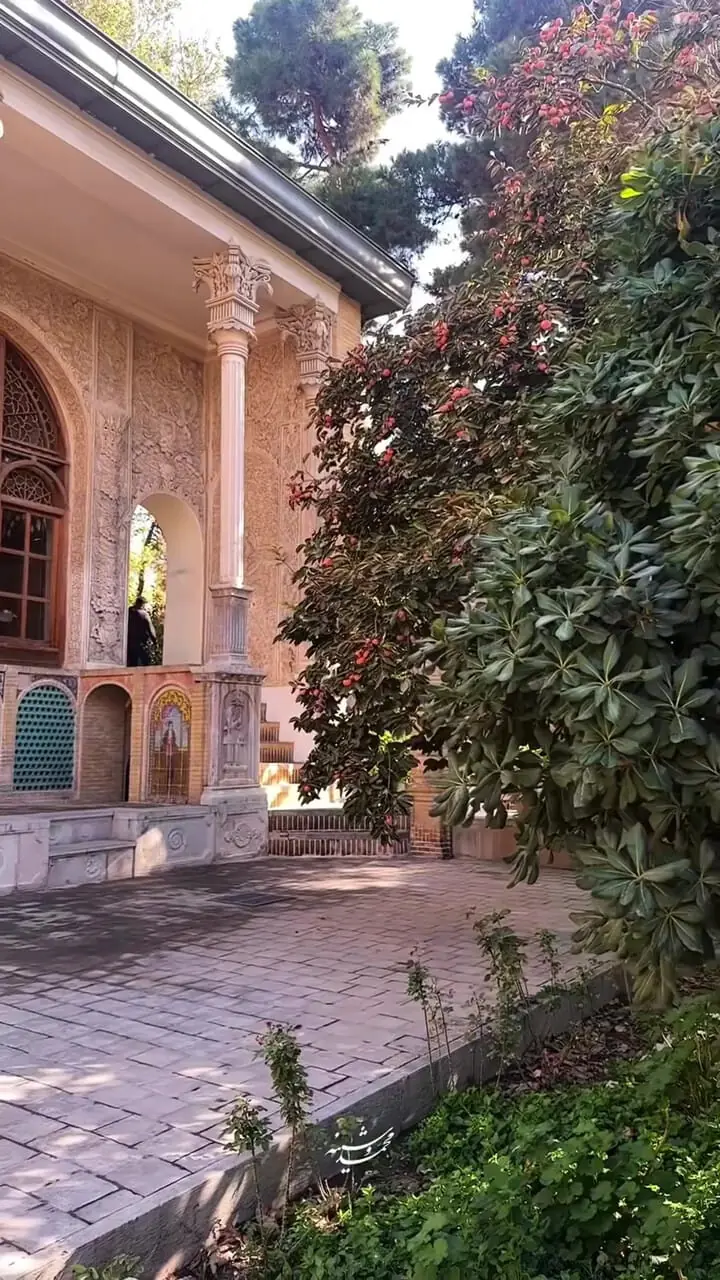 امارت مسعودیه تهران یکی از بناهای زیبای دوره قاجاری در قلب تهران + فیلم