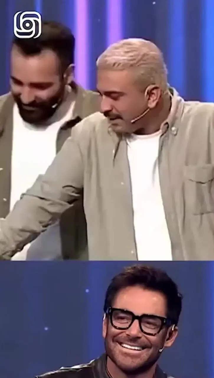 مات و مبهوت ماندن رضا گلزار از شوخی بی مورد شرکت کننده مسابقه پانتولیگ/ رسما اداشو درآورد!