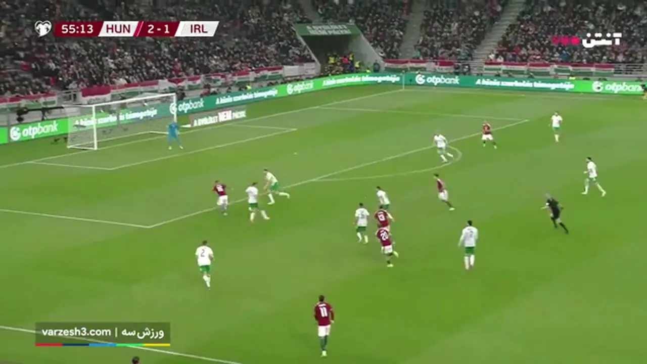 خلاصه بازی مجارستان 2 - ایرلند 3