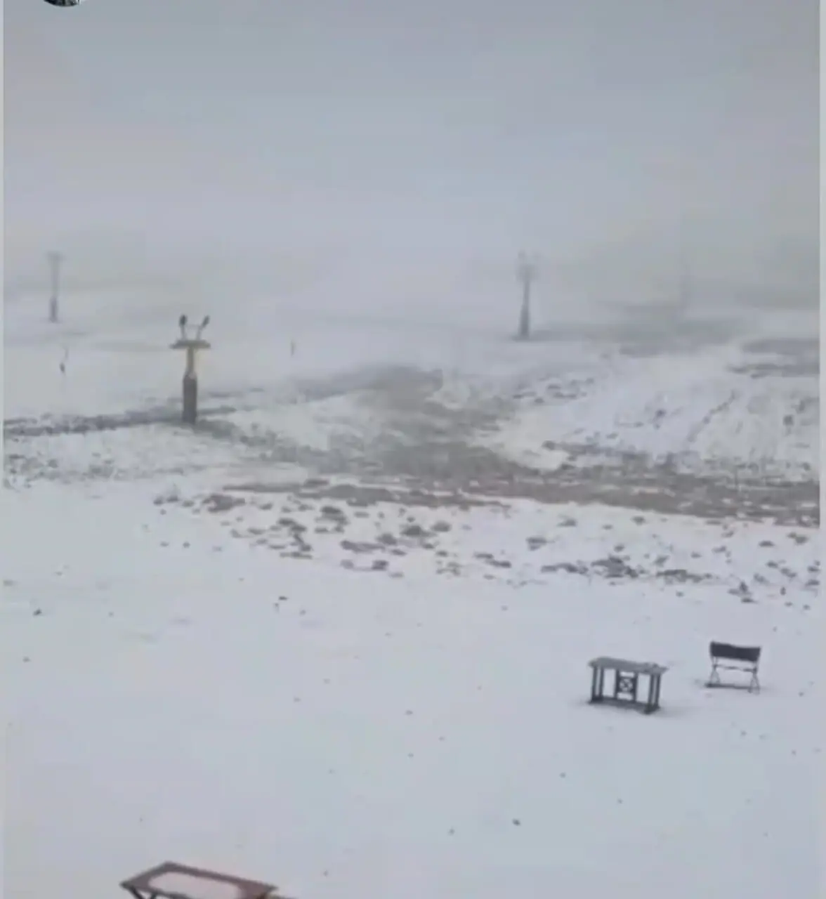 فیلم امروز / بارش برف زیبا در ارتفاعات تهران / توچال پوشیده از برف شد