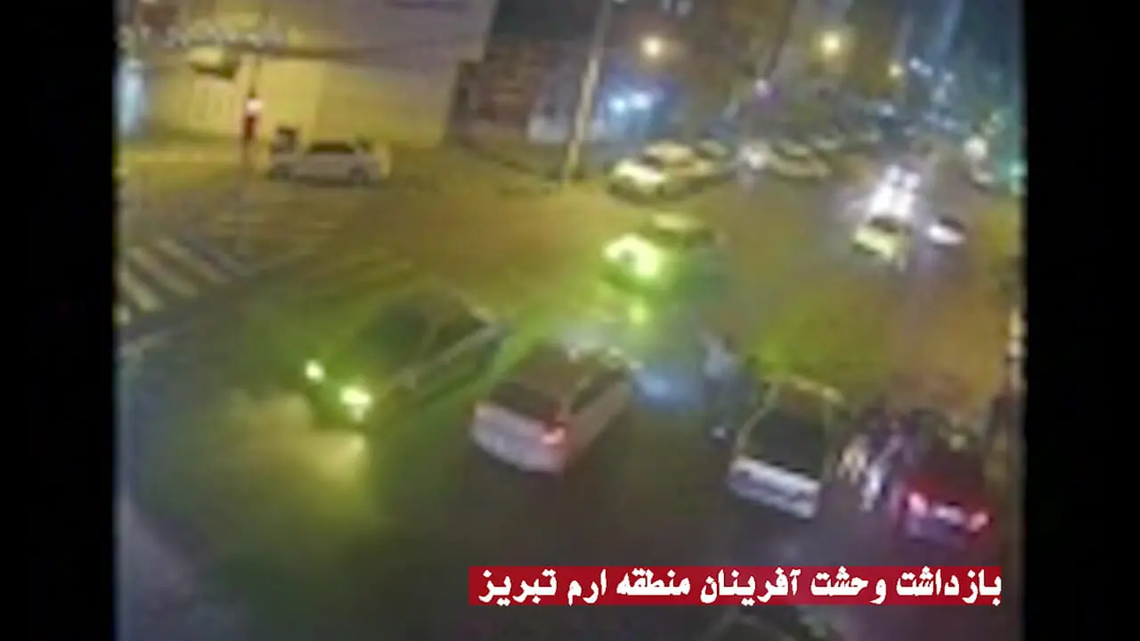 بازداشت وحشت آفرینان منطقه ارم تبریز + فیلم