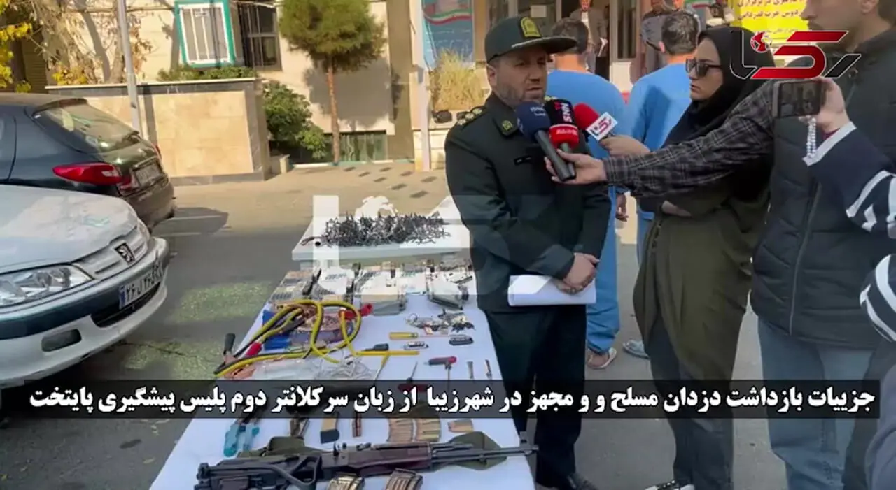 جزییات بازداشت دزدان مسلح و و مجهز در شهرزیبا از زبان سرکلانتر دوم پلیس پیشگیری پایتخت