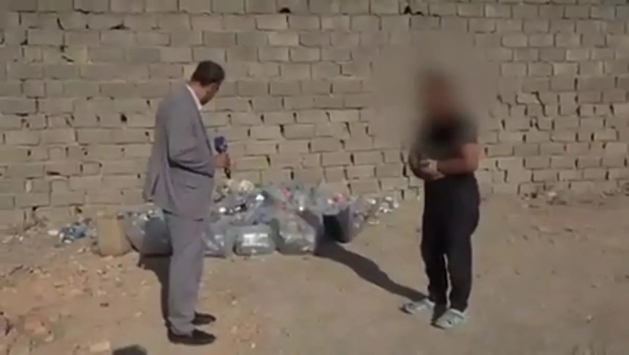 فیلم انهدام 22 سرشبکۀ قاچاق اتباع در غرب تهران