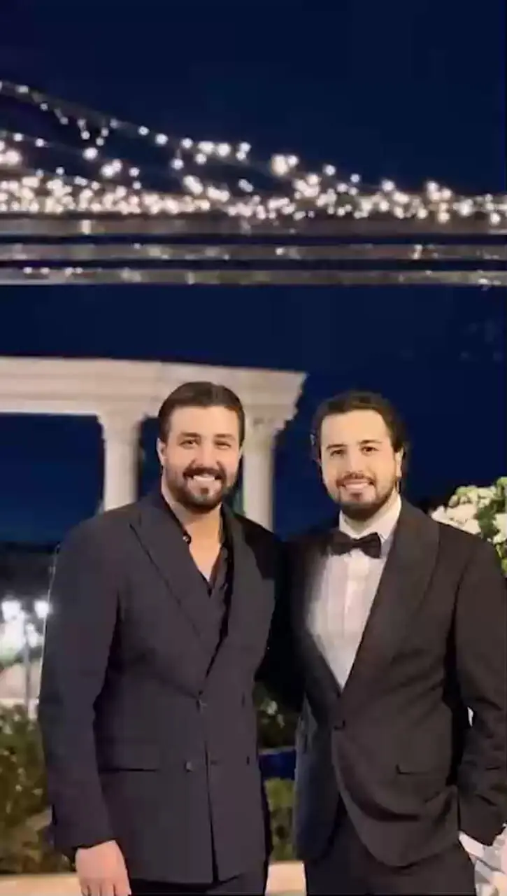 فیلم / نگاهی به عروسی باشکوه با استایل جنتلمنی مهرداد صدیقیان  قبل فوت پدرش ...