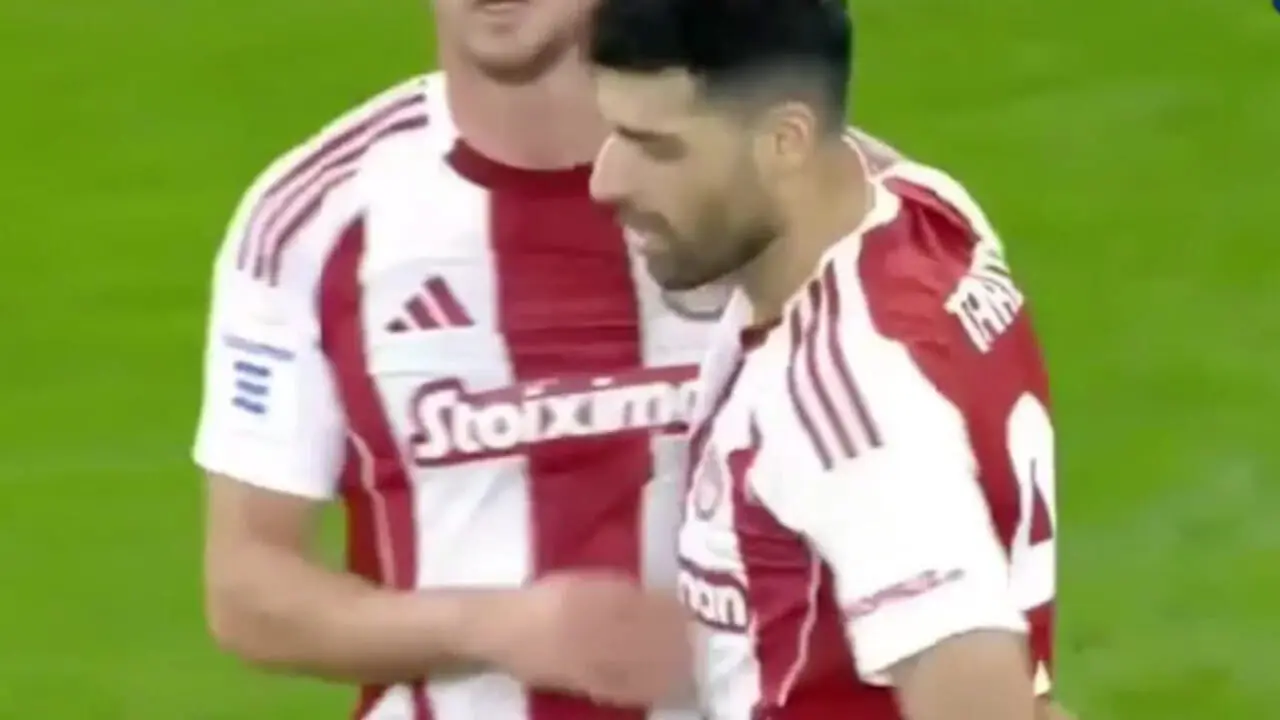 فیلم دبل مهدی طارمی در دیدار امشب المپیاکوس مقابل  آترومیتوس