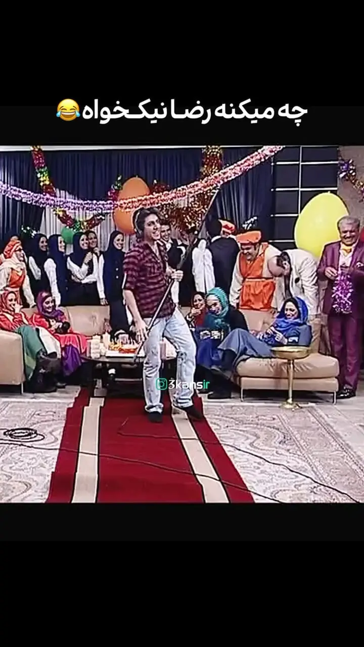 فیلم/ عمرا این پشت صحنه بازی نیکخواه و مدیری در سریالویلای من رو دیده باشید / چه میکنه رضا نیکخواه