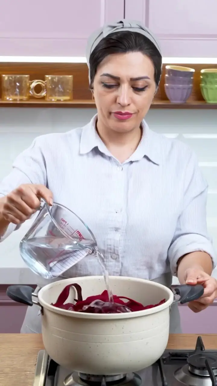 فیلم طرز تهیه لبو خونگی خوشمزه و طبیعی