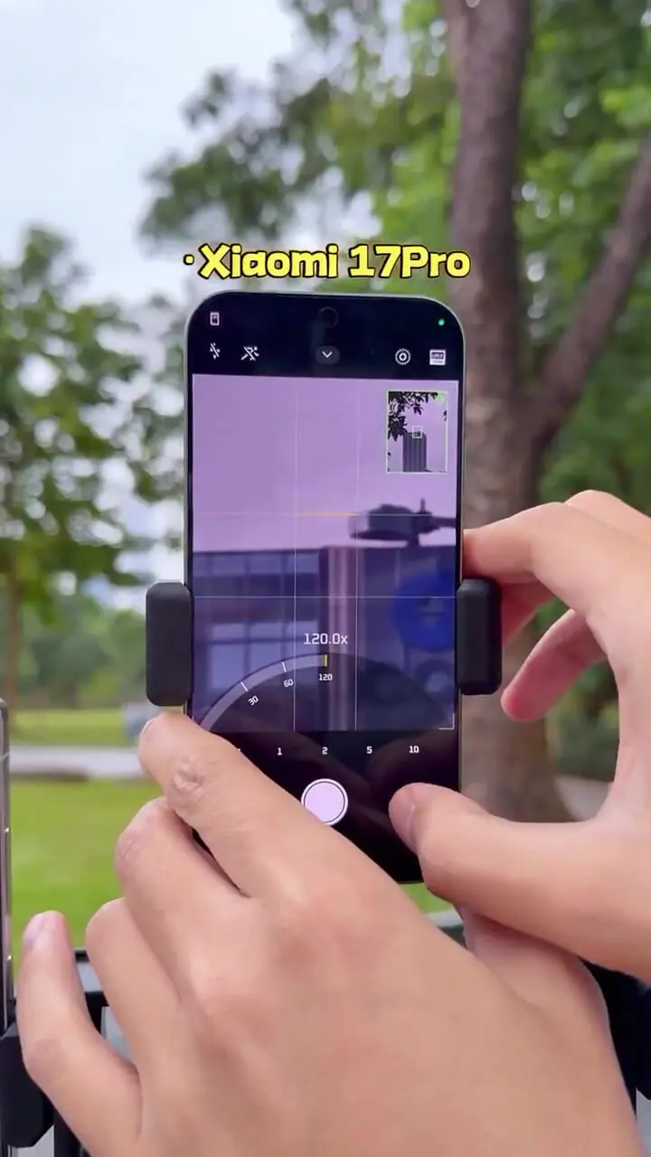 فیلم مقایسه کیفیت زوم گوشی های سامسونگ و شیائومی و آیفون