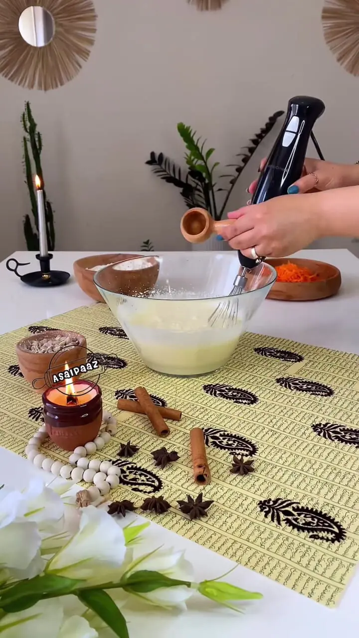 فیلم طرز تهیه کیک هویج و گردو بدون فر