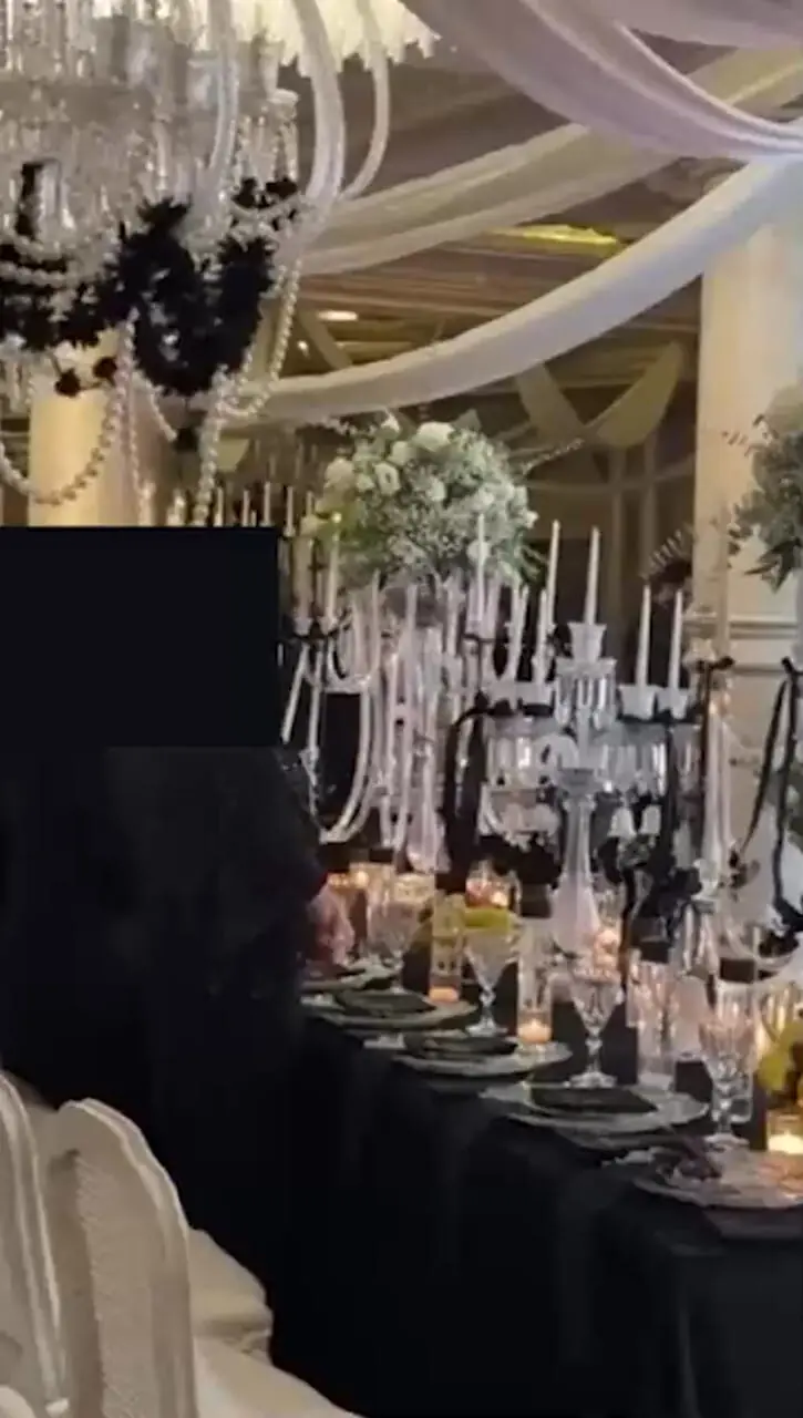 فیلم / رقص و آواز آرون افشار  در مراسم ختم لاکچری در تالار عروسی تهران /  از حلوا تا دف و نی و آهنگ آرون افشار / به کجا داریم میریم؟