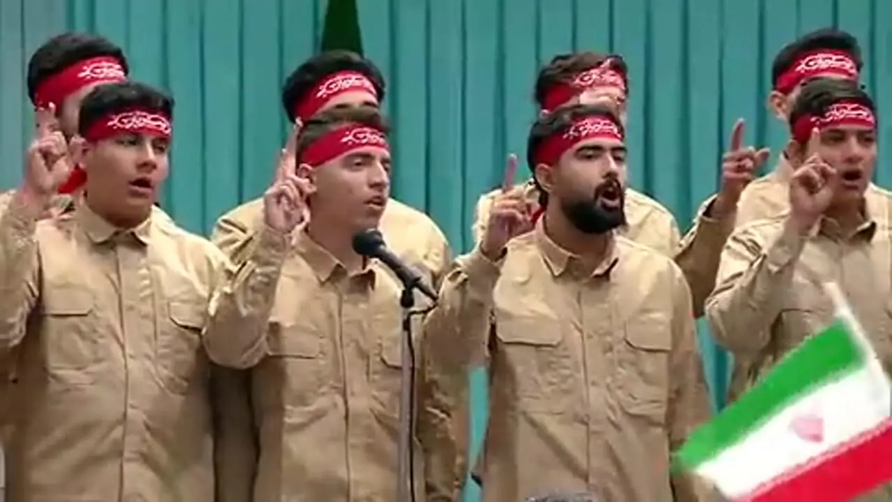  مراسم روز بسیج در حسینیه امام خمینی(ره) برگزارشد