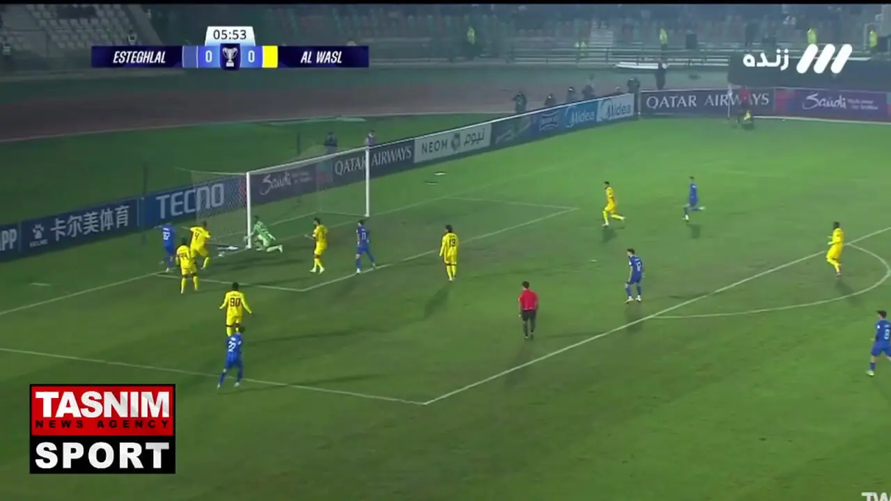 گل اول برای استقلال توسط سحرخیزان در دقیقه ۶
- هفته پنجم لیگ قهرمانان آسیا