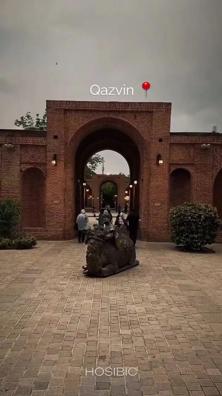 فیلم شکوه معماری قدیمی در قزوین