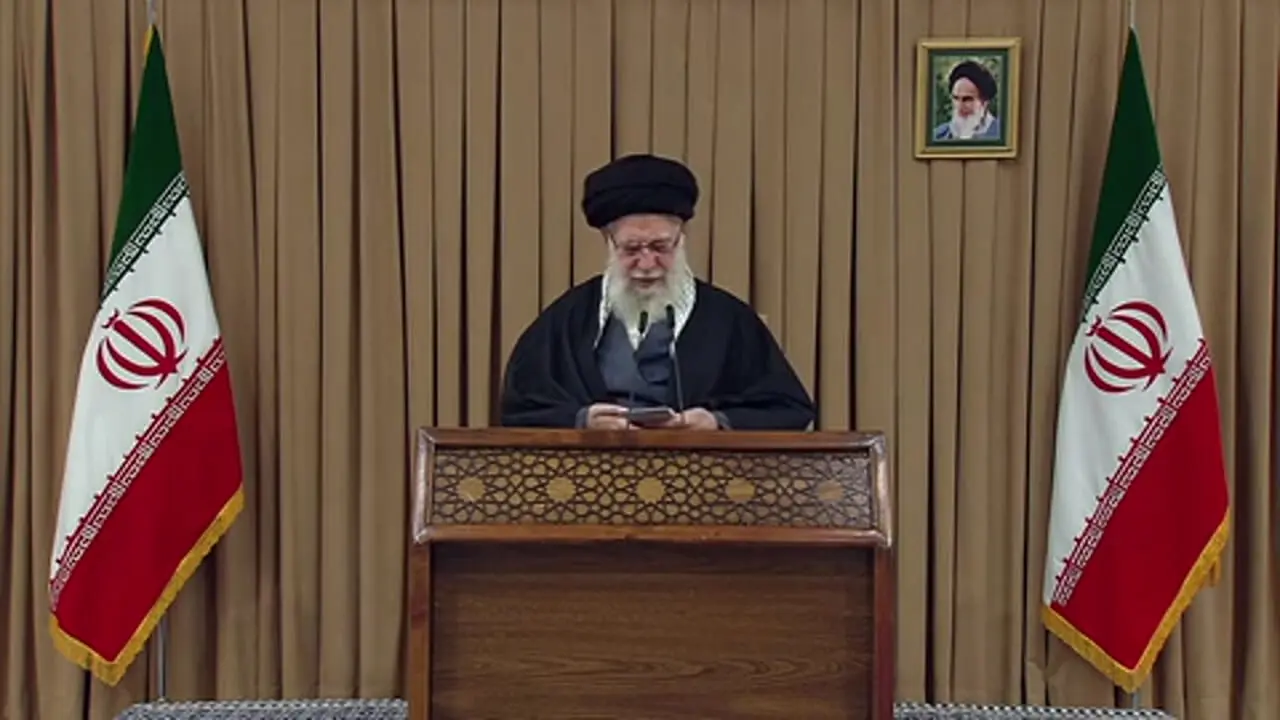 فیلم کامل سخنرانی تلویزیونی رهبر انقلاب اسلامی