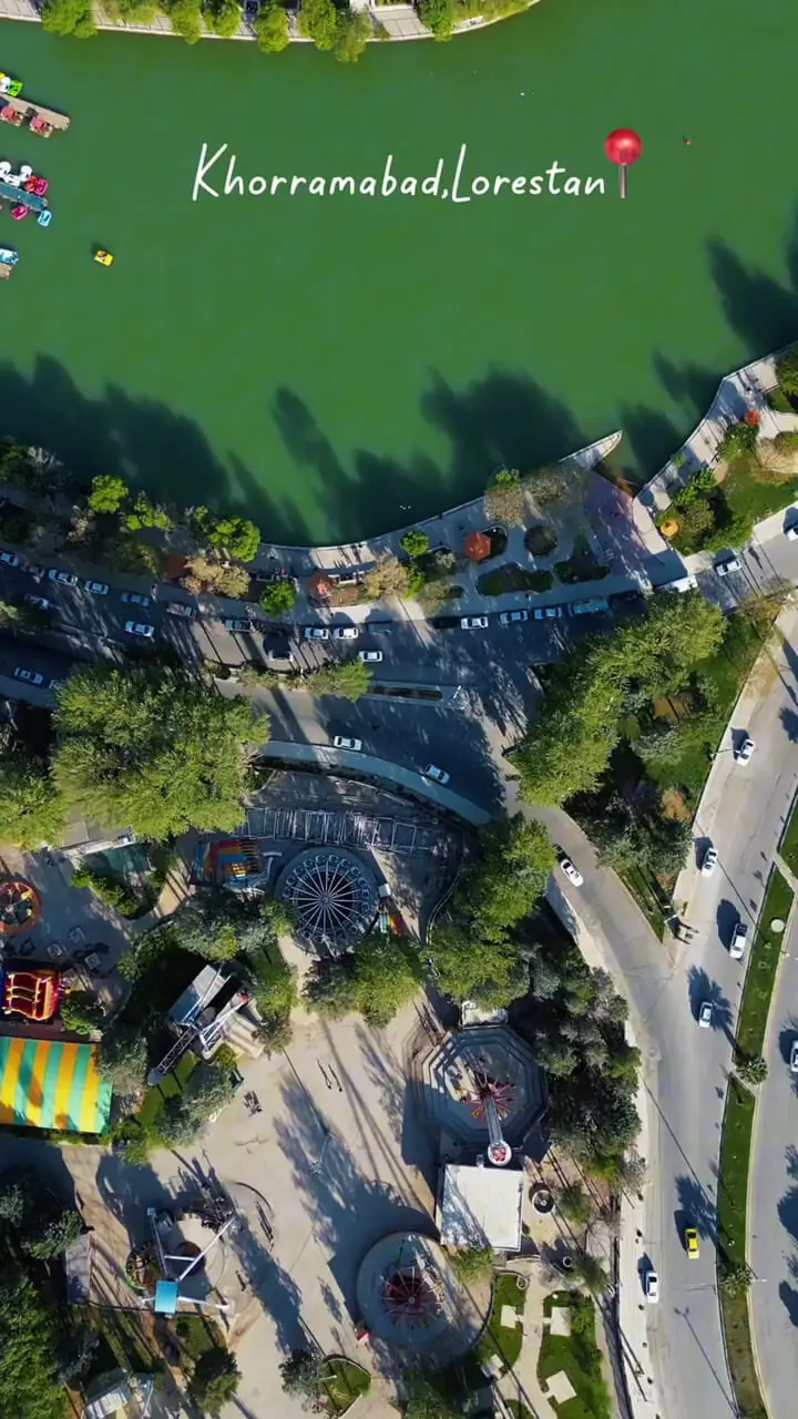 فیلم تصاویر هوایی خرم آباد زیبا