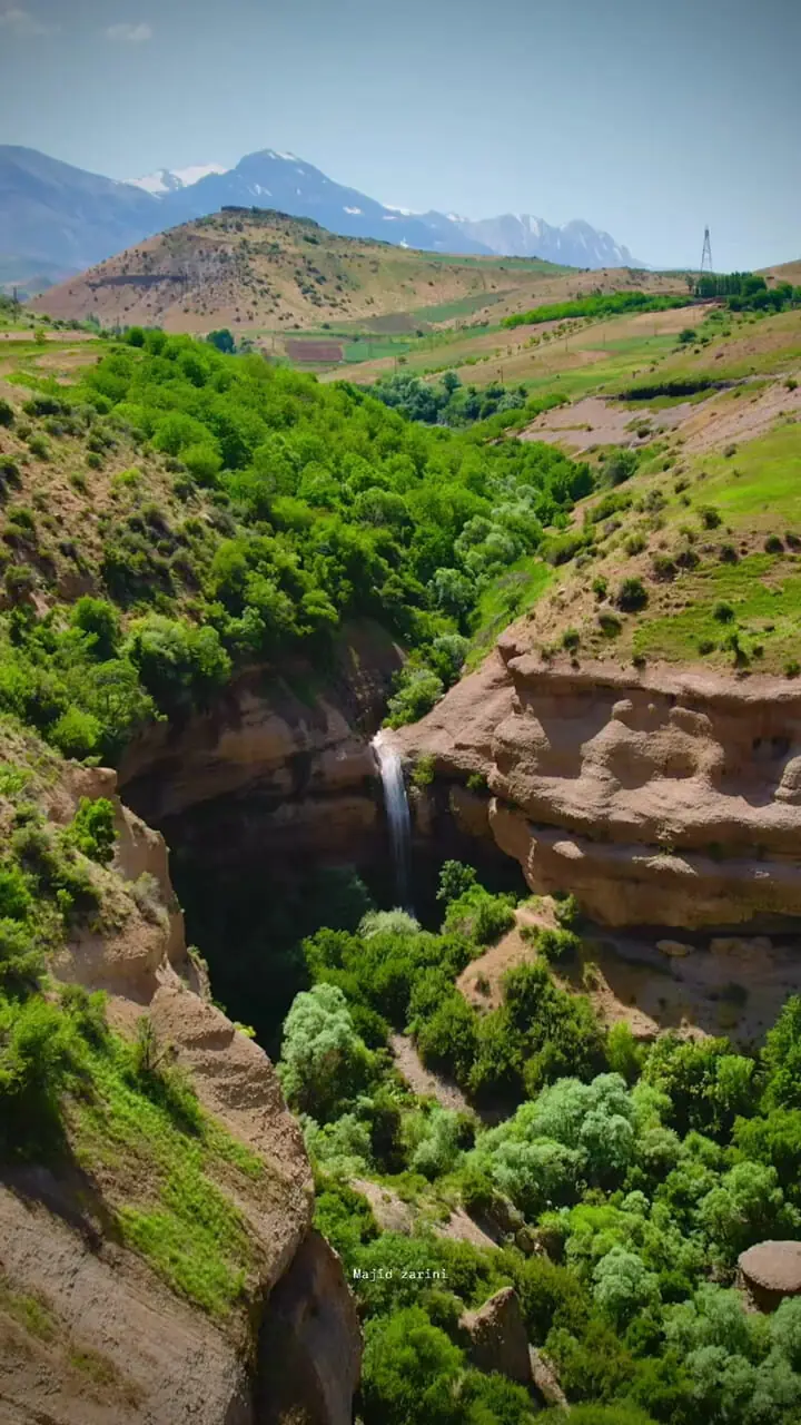 فیلم آبشار سیل ماهی الیگودرز