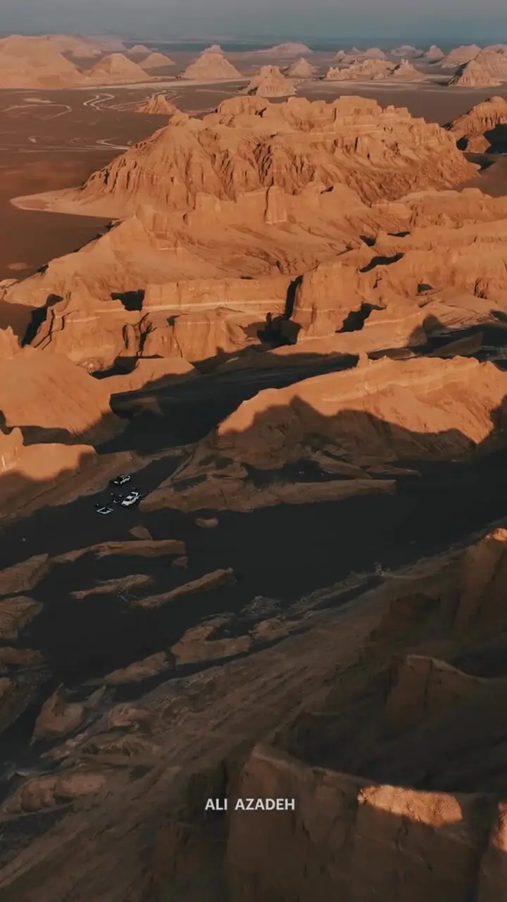 فیلم تصاویر هوایی شهداد کرمان