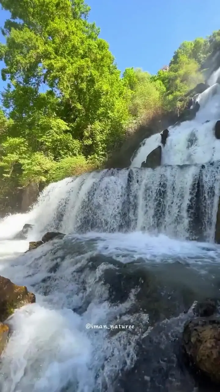 فیلم آبشار لندی در شهرستان اردل