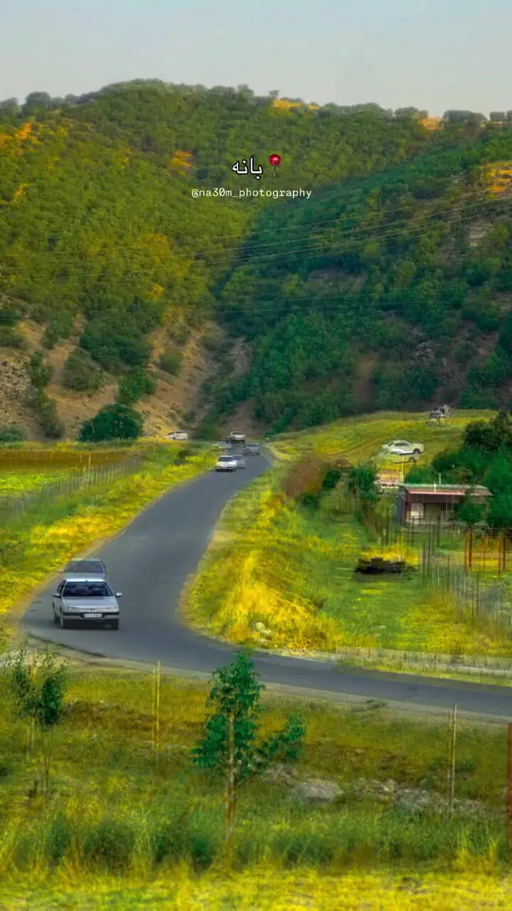 فیلم جاده زیبای بانه کردستان
