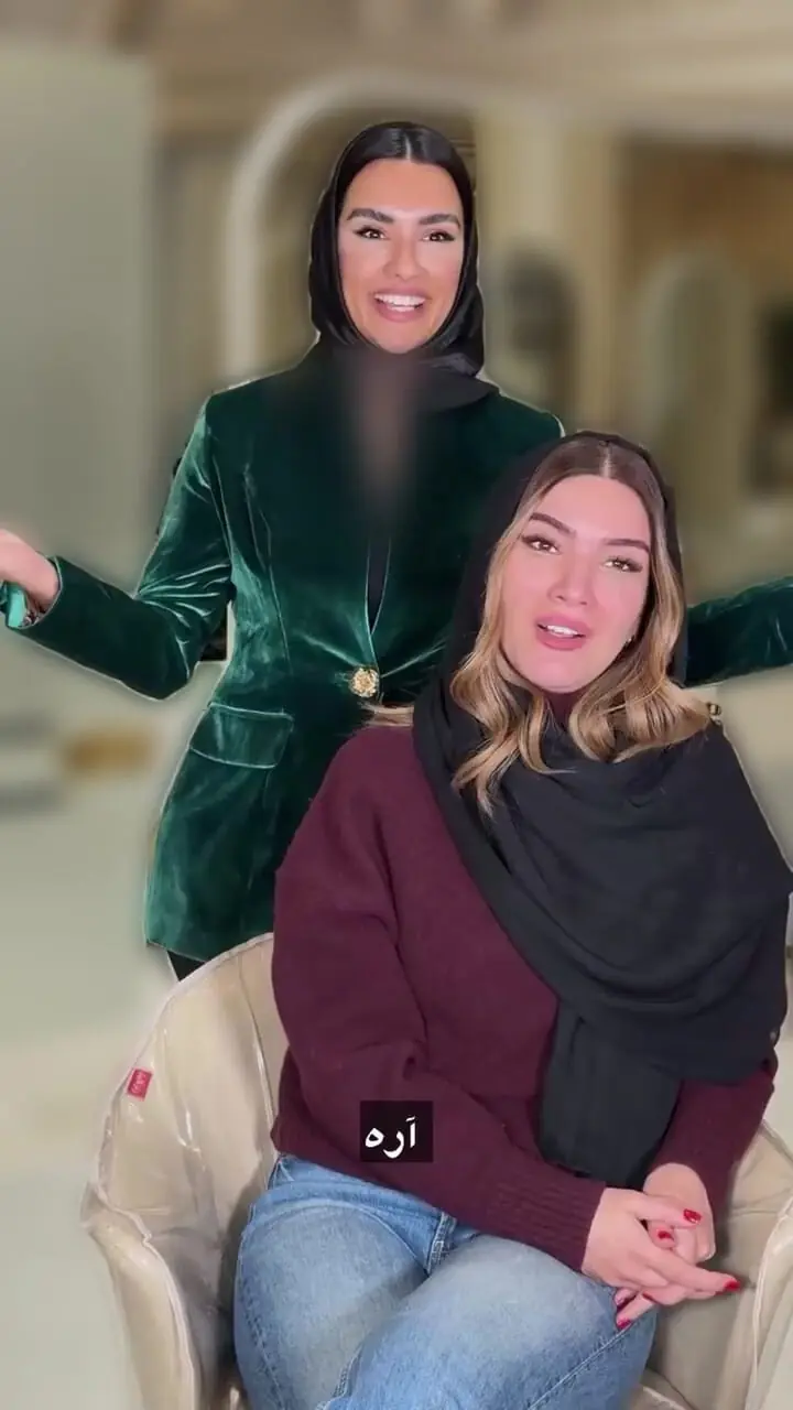 فیلم/ متین ستوده برای بار دوم لباس عروس پوشید / خانم بازیگر از عروس شدن خوشش اومده!