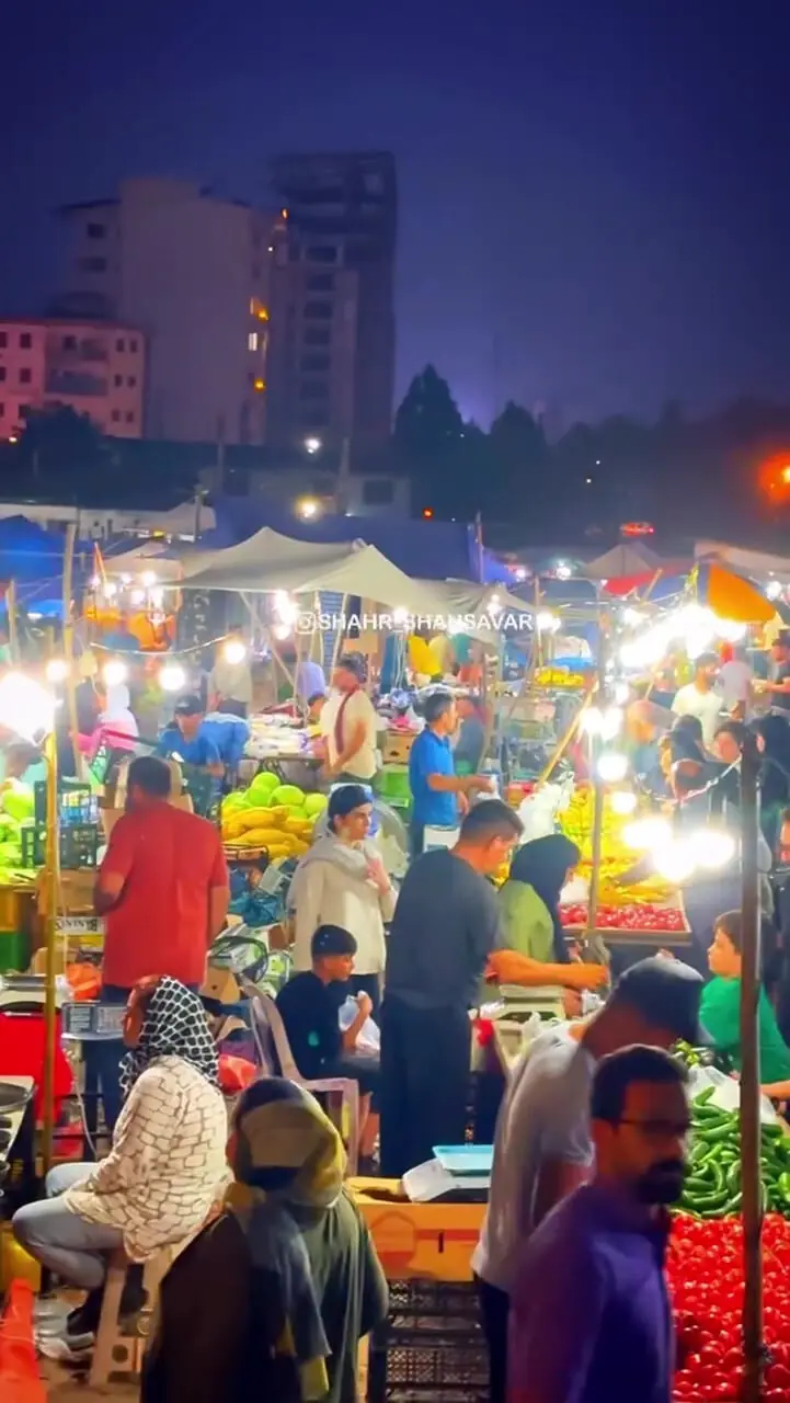 فیلم / دوشنبه بازار شهسوار مازندران