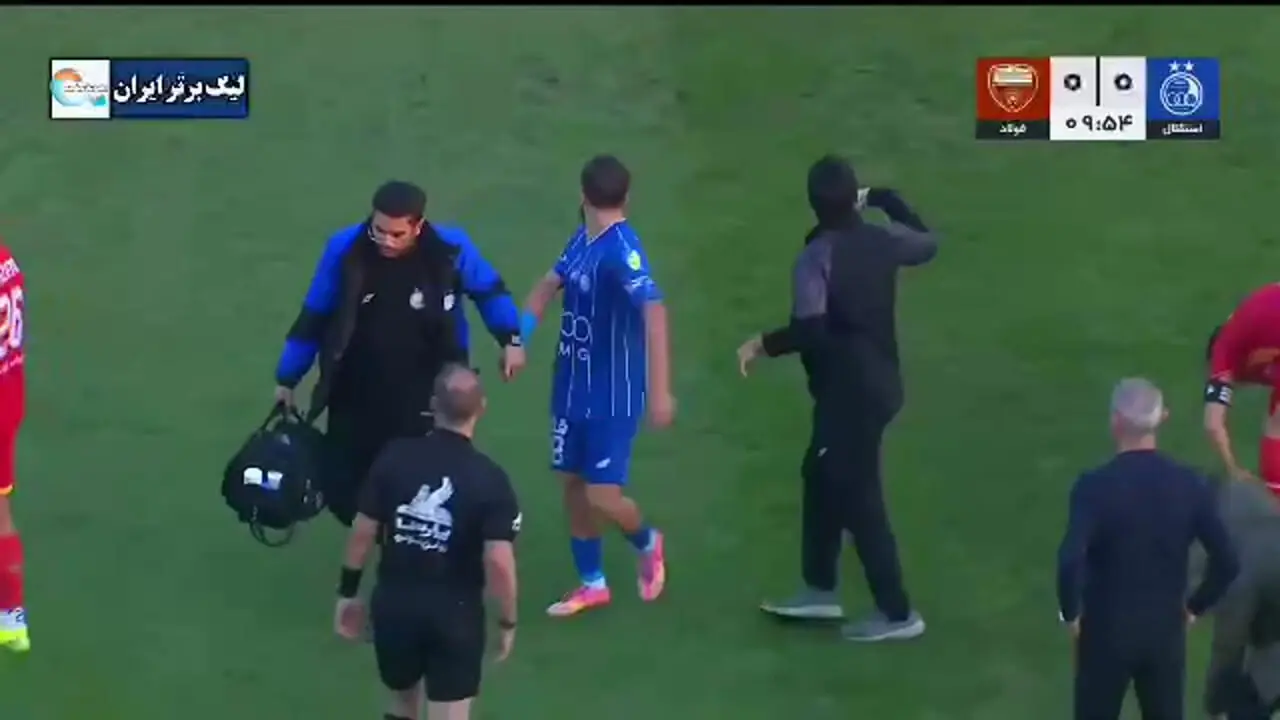 فیلم حادثه ناگهانی برای مهران احمدی