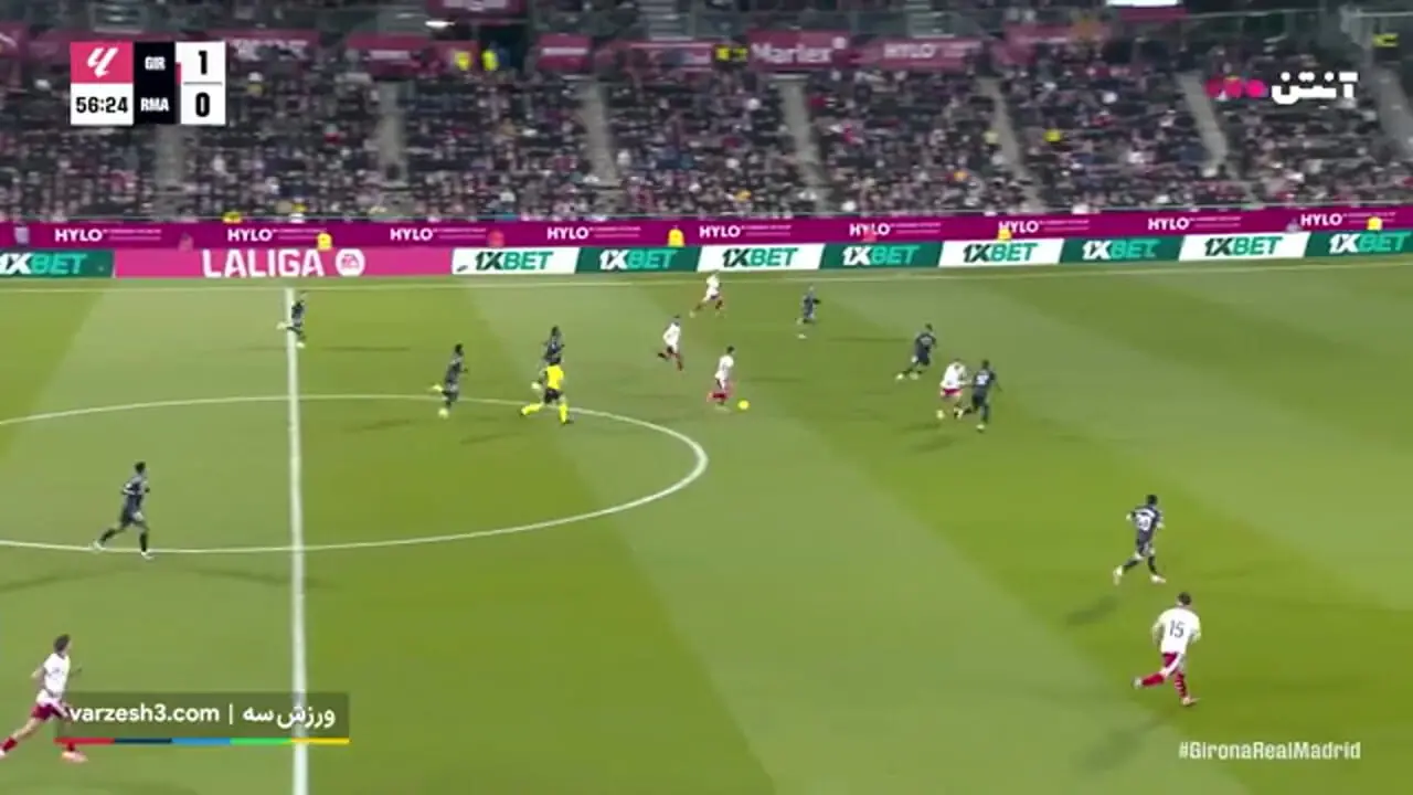 خلاصه بازی خیرونا 1 - رئال مادرید 1