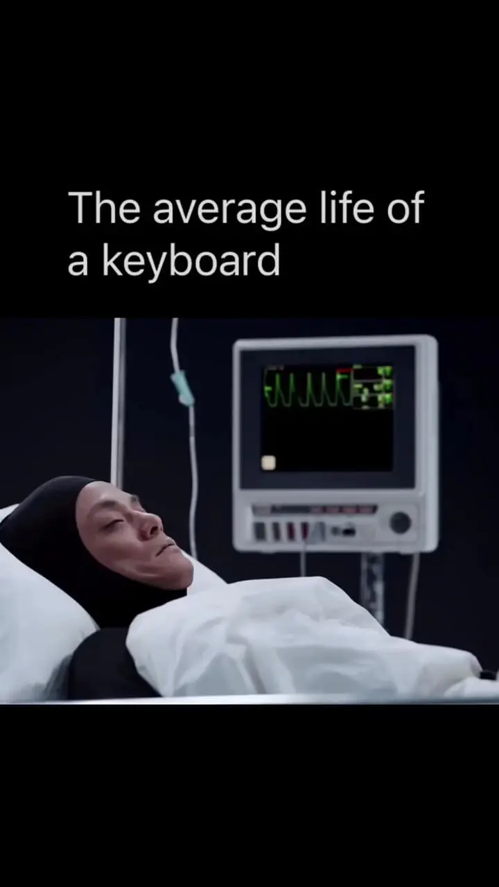 فیلم جذاب و دیدنی دکمه های انسانی زیر کیبورد