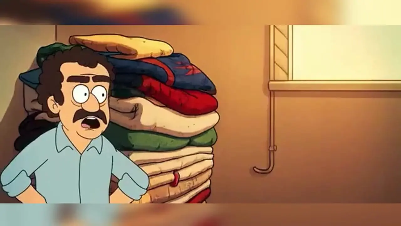 فیلم/ ماجرای نقی پایتخت و دختر محمود نقاش بالاخره فاش شد، هما چقد حرص میخوره سکته کرد / انیمیشن این سریال یه چیز دیگست