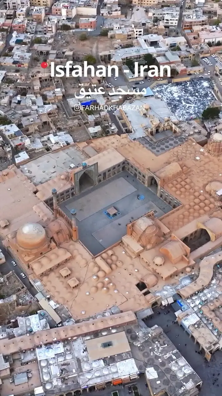فیلم مسجد جامع اصفهان شاهکار تاریخی نصف جهان