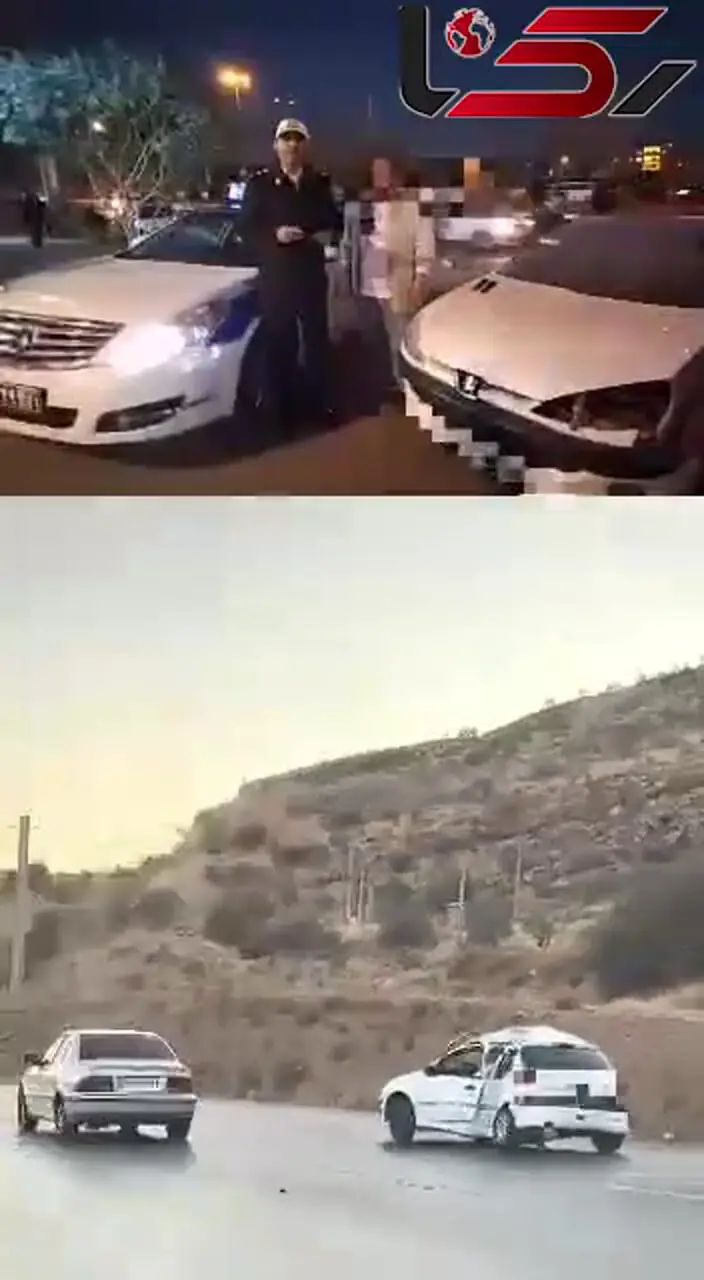 فیلم / جواب شوکه کننده یک راننده به پلیس راه / پولدارم اما عجله داشتم ... 