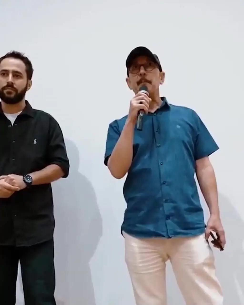 فیلم / استایل منحصربفرد و خاص مریم مومن و همسرش در اکران فیلم لختگی که همونجا هم حلقه ازدواجشو نشون داد/ خوشبخت بشین