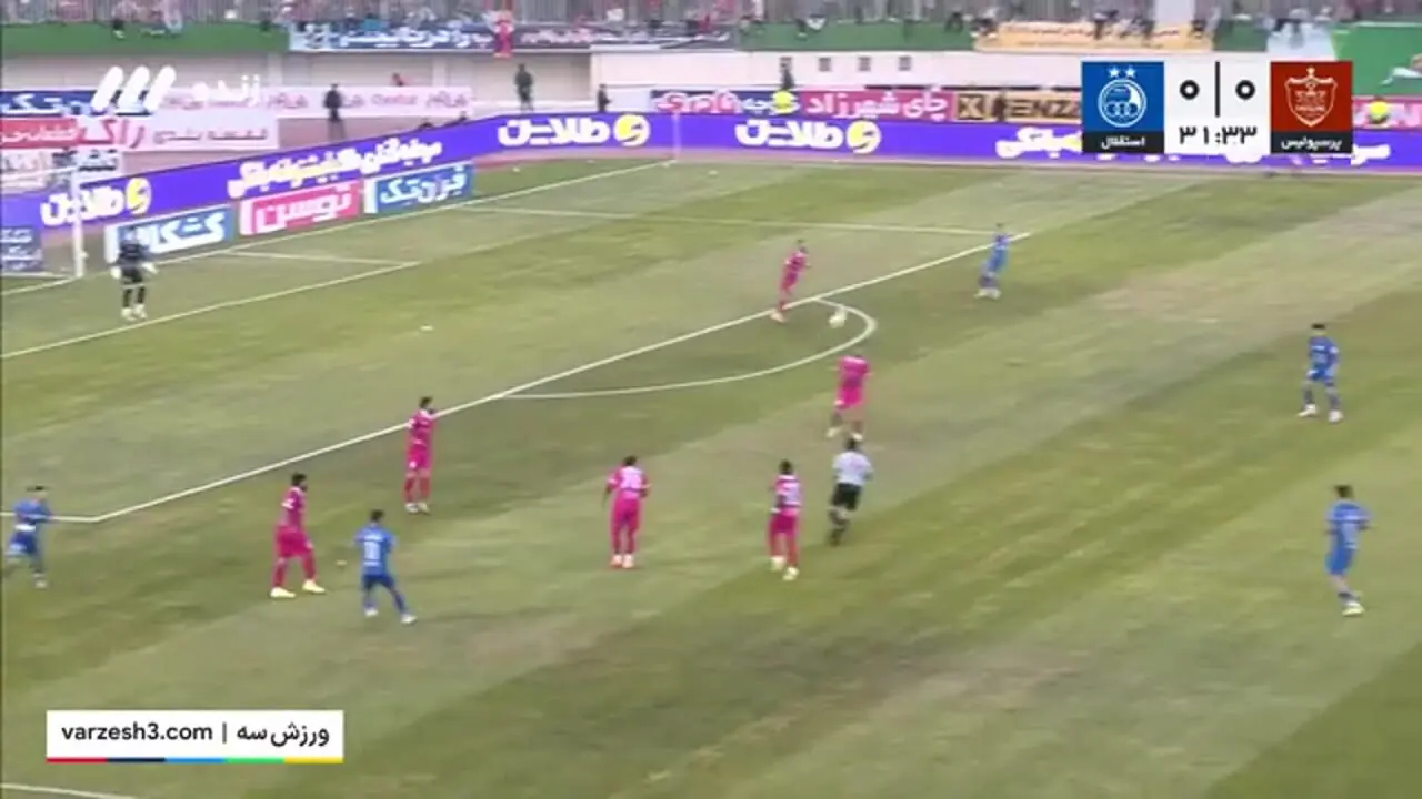 خلاصه بازی پرسپولیس 0 - استقلال 0