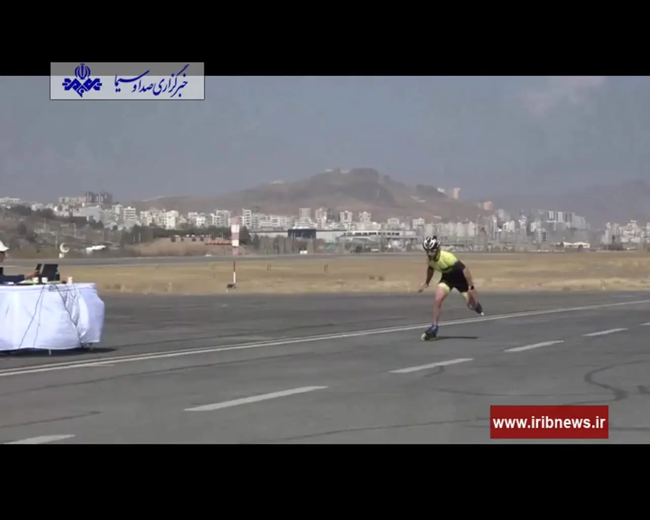 شکستن رکورد گینس توسط اسکیت‌سوار سنندجی