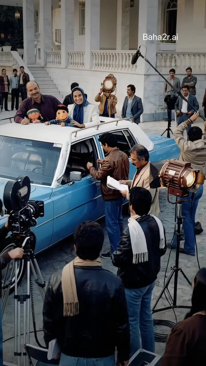 فیلم پشت صحنه دیده نشده کلاه قرمزی و سروناز