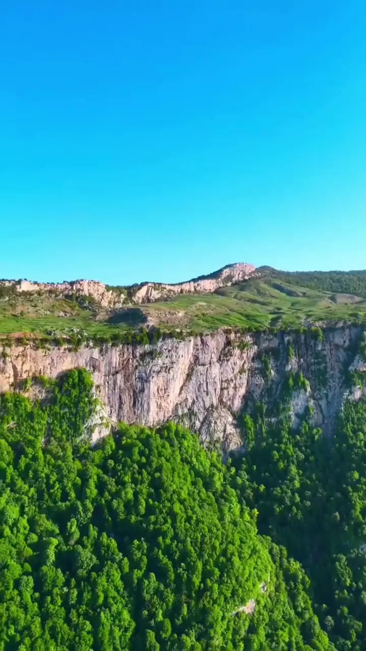 فیلم تصویر هوایی از جنگل رامیان در گلستان