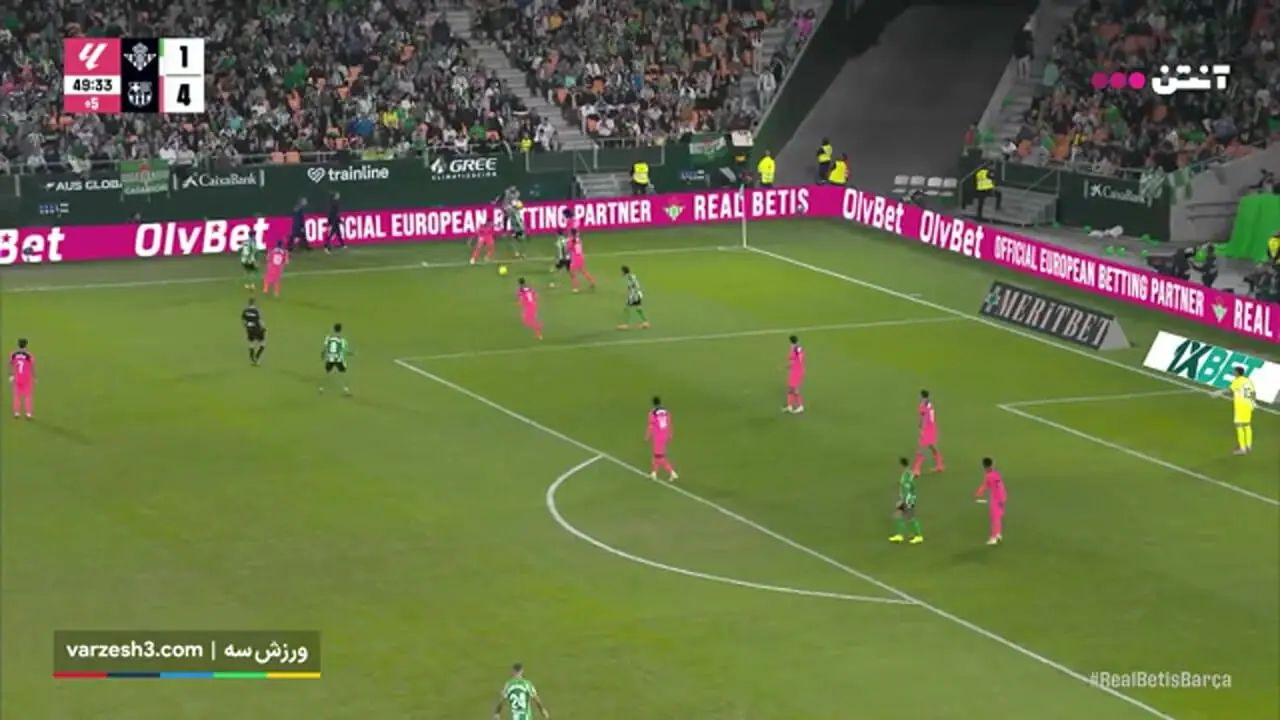 خلاصه بازی رئال بتیس 3 - بارسلونا 5