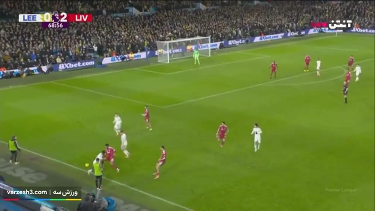 خلاصه بازی لیدز 3 - لیورپول 3