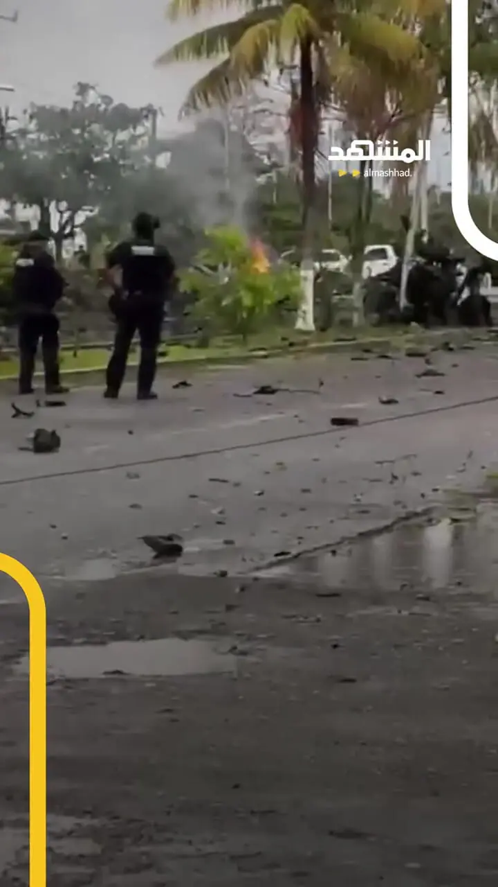 فیلم انفجار مرگبار خودروی بمب گذاری شده در مکزیک